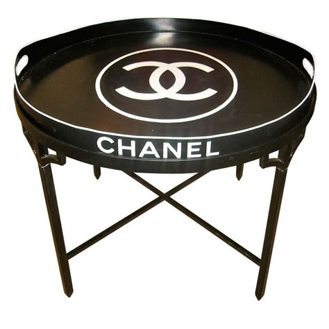 chanel table for sale|chanel side table coffee shop.